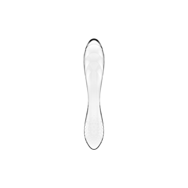 Gode en verre transparent haute qualité Dazzling Crystal 1 Satisfyer 